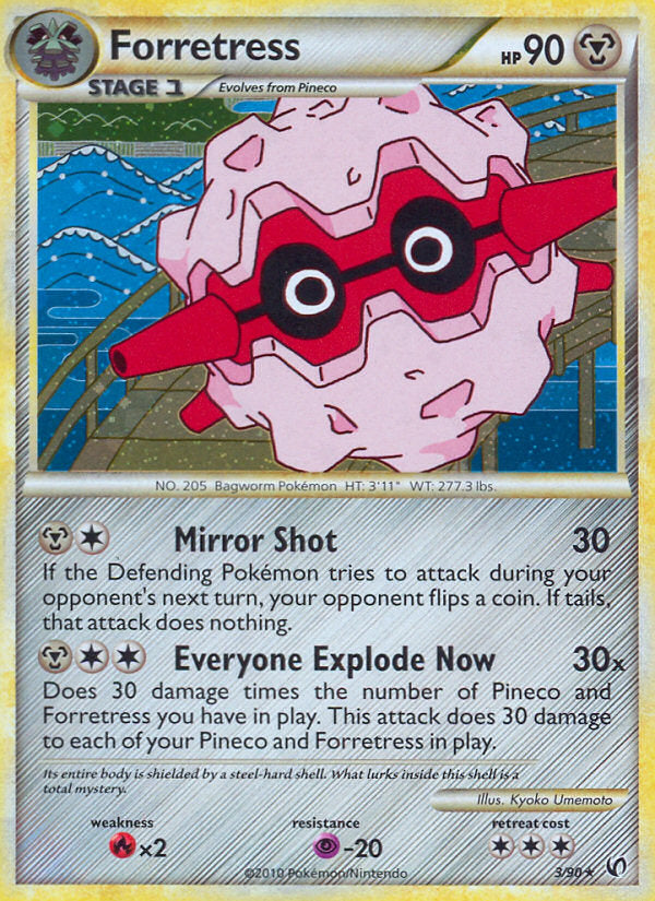 Undaunted Holo Forretress #3/90